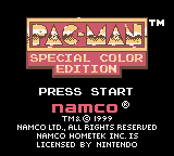 Pac-Man - Special Color Edition (USA) (SGB Enhanced) (GB Compatible)